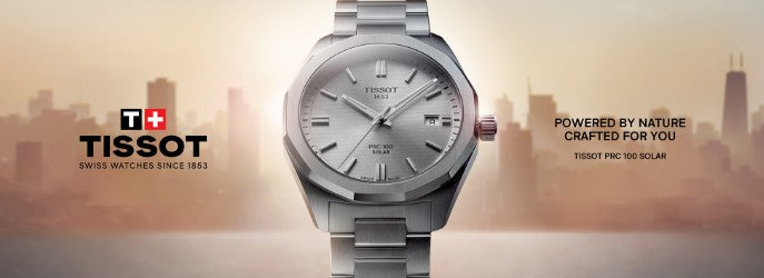 Tissot silver watch