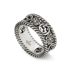 Gucci Silver Interlocking G Ring